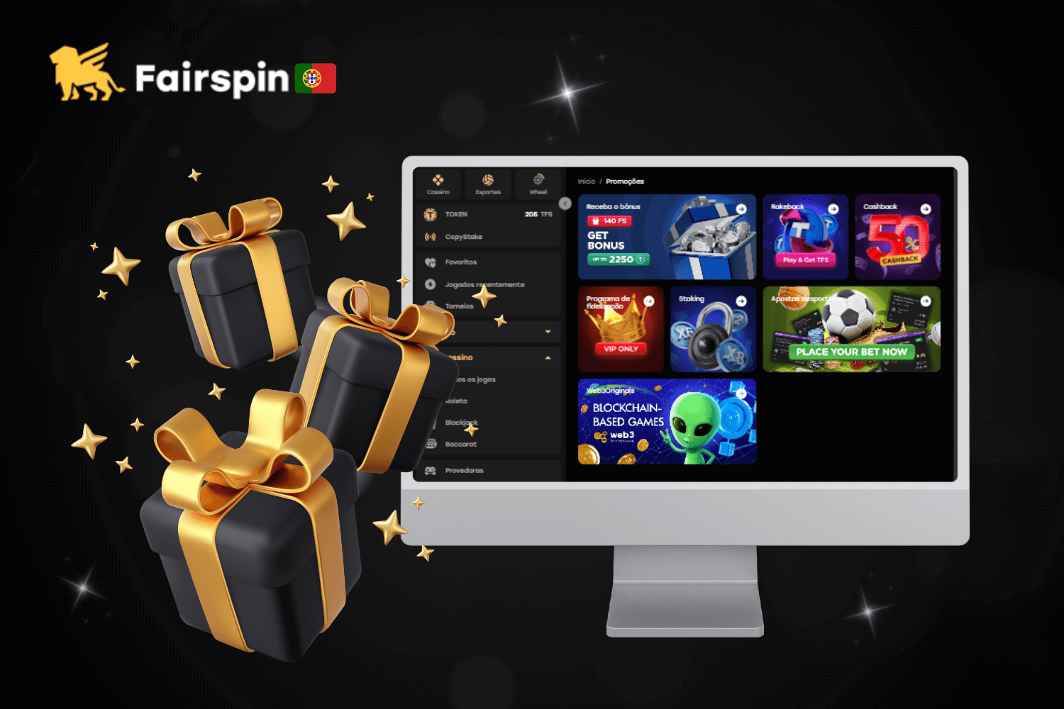 Códigos promocionais e ofertas do Fairspin Casino Portugal: aproveite bónus desde o primeiro minuto de jogo